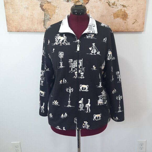 Vtg 90s French cartoons sweater - Koret brand - Picture 2 of 13